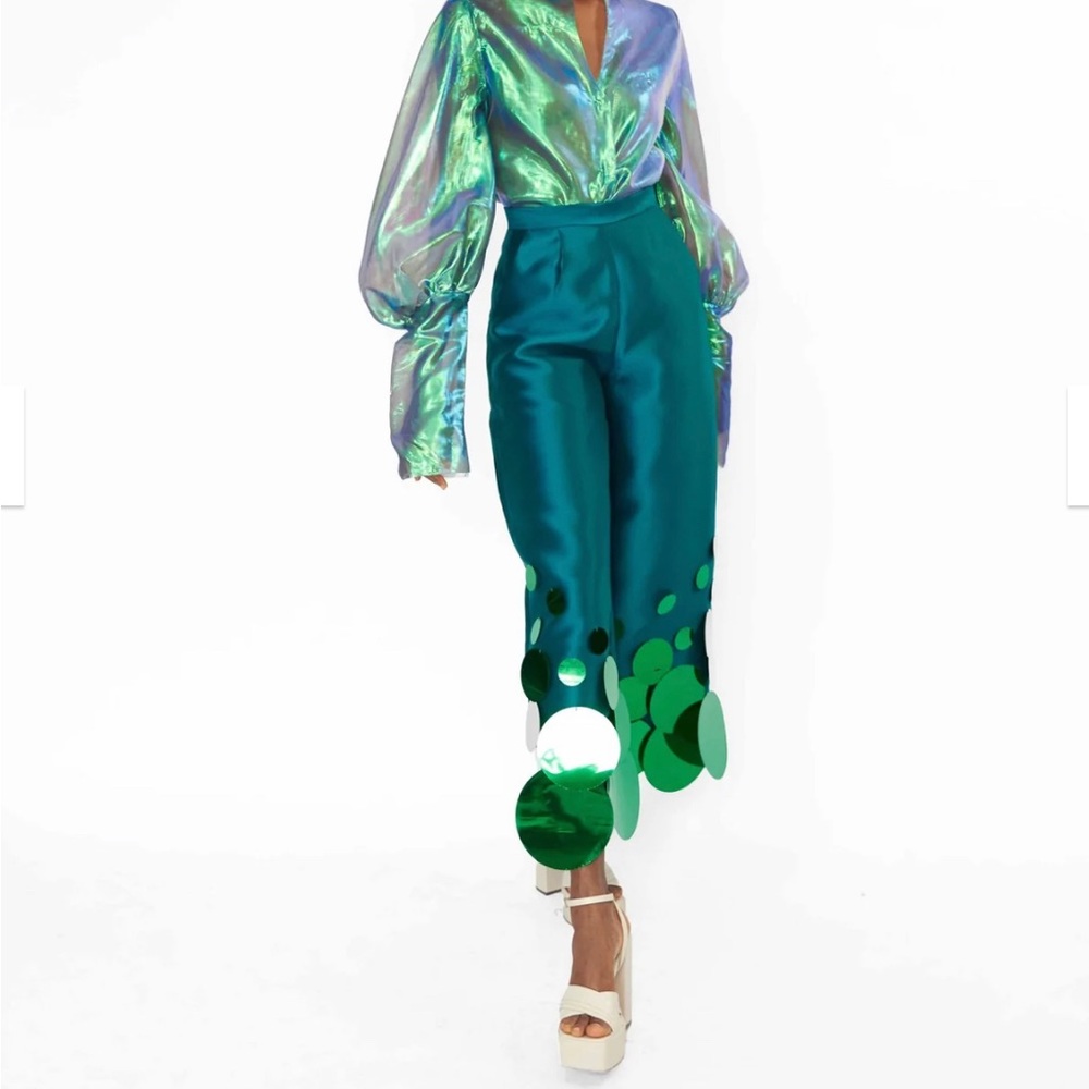 Imad eduso green pants. The Adunni Pants